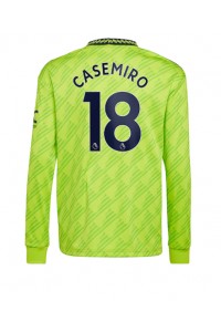 Fotbalové Dres Manchester United Casemiro #18 Třetí Oblečení 2022-23 Dlouhý Rukáv